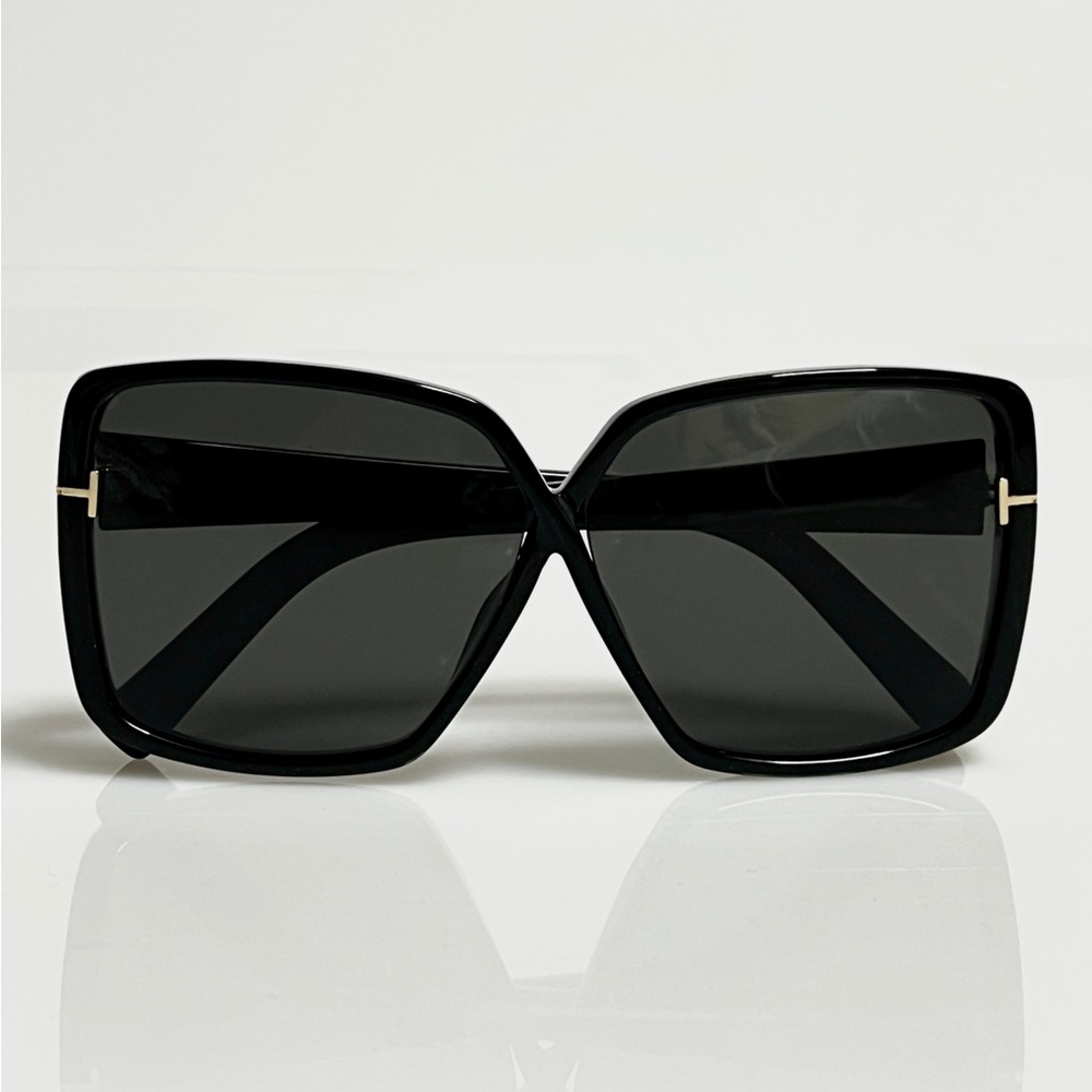 Tom Ford Black Oversized Sunglasses